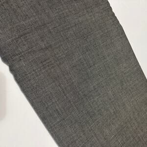 Black White Wool Microcheck Fabric 2.5 Yards 60" Wide Suiting
